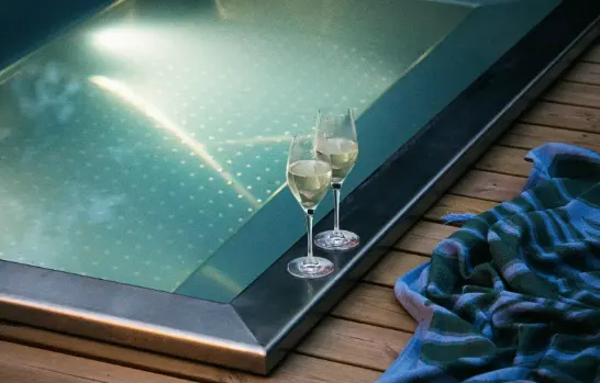 Den uppvärmda poolen